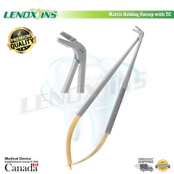 Matrix Band Holding Forceps, Sectional Hold Matrix Inserting Forceps With TC.