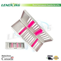 Dental Instruments Cassettes for 5 Pcs
