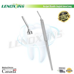 Round Scalpel Handle Angled Long # 7