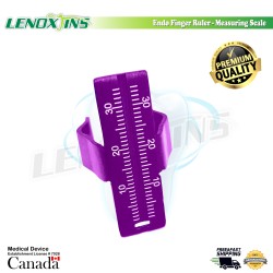 Endo Finger Ruler-Measuring Scale-Purple