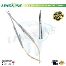 Castroviejo Needle Holders 16cm TC Curved