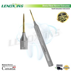Root Twisting Screw Tooth Extractor. 