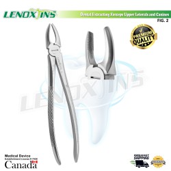 Extracting Forceps Fig.2 Upper Leterals and Canines
