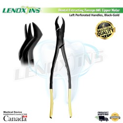 Extracting Forceps Fig. 88L Upper Molar Left- BLACK AND GOLD