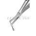 Dental Extracting Forceps Lower Roots, Micro Serrated Edges