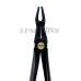Deep Gripping Atraumatic Extraction Forceps, Upper Molars BLACK & GOLD 